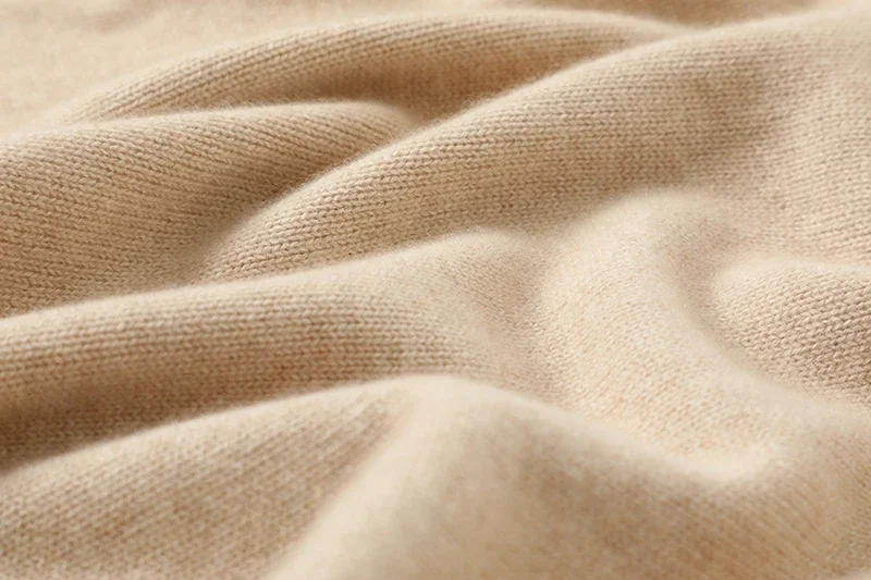 Алига Перука модный свитер с высоким воротником из 100% кашемира заниженными