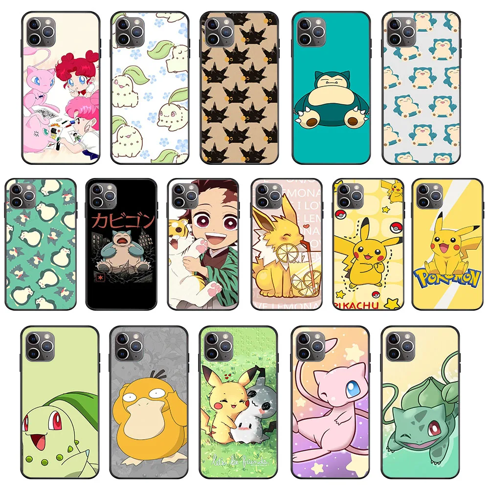 

KK-8 Cute Pokémon Silicone Case For Samsung A10 A10S A20 A20S A30 A30S A50 A50S A70 A70S A03 A03S A9 Core