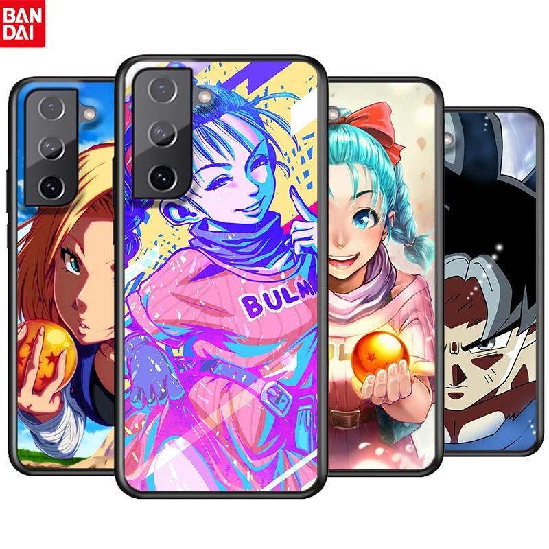 

Son Goku DBZ Dragon Ball For Samsung Galaxy S22 S21 S20 Ultra Plus Pro S10 S9 S8 S7 4G 5G TPU Soft Black Phone Case Funda Coque