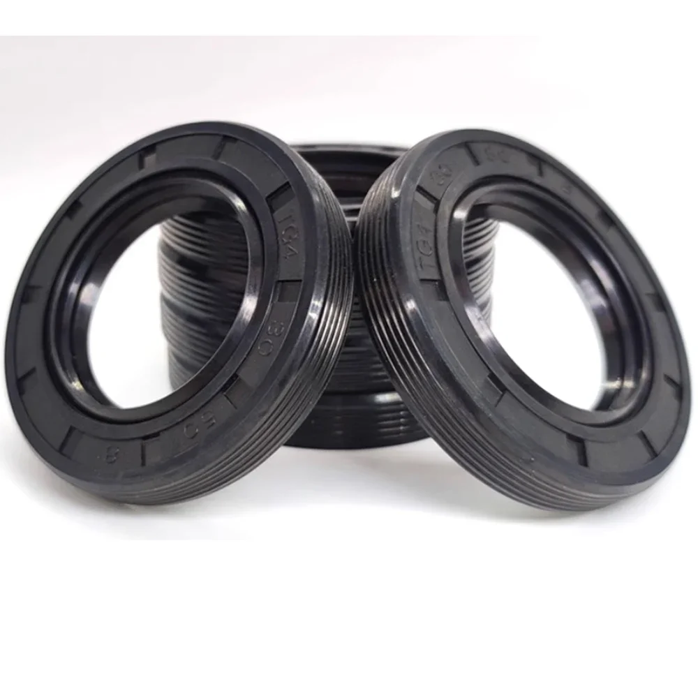 

10 шт. черные нитриловые сальники вала NBR TC/TG4