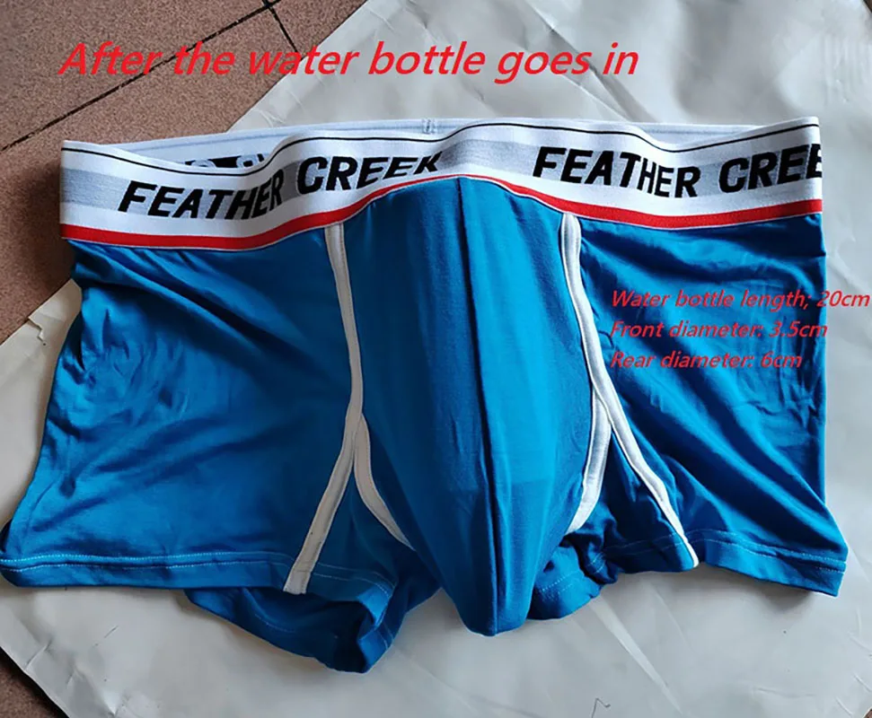 Big pocket boxers Men's panties  sexy boxer  sexy underwear for men
