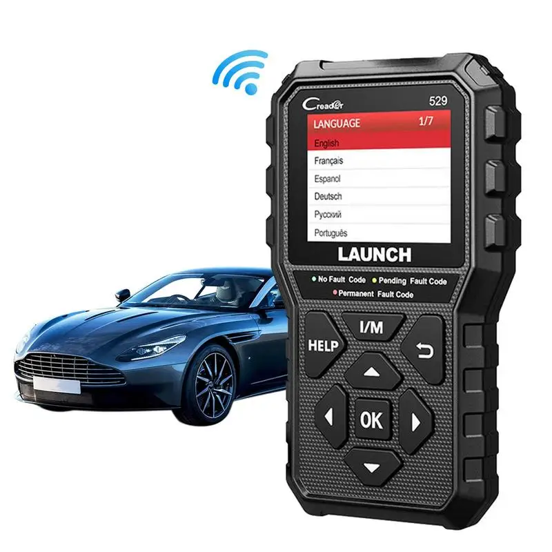 

OBD2 Code Reader Multilingual Online Upgrade Diagnostic Scanner Precise Portable Car Engine Fault Code Reader Scan Tool