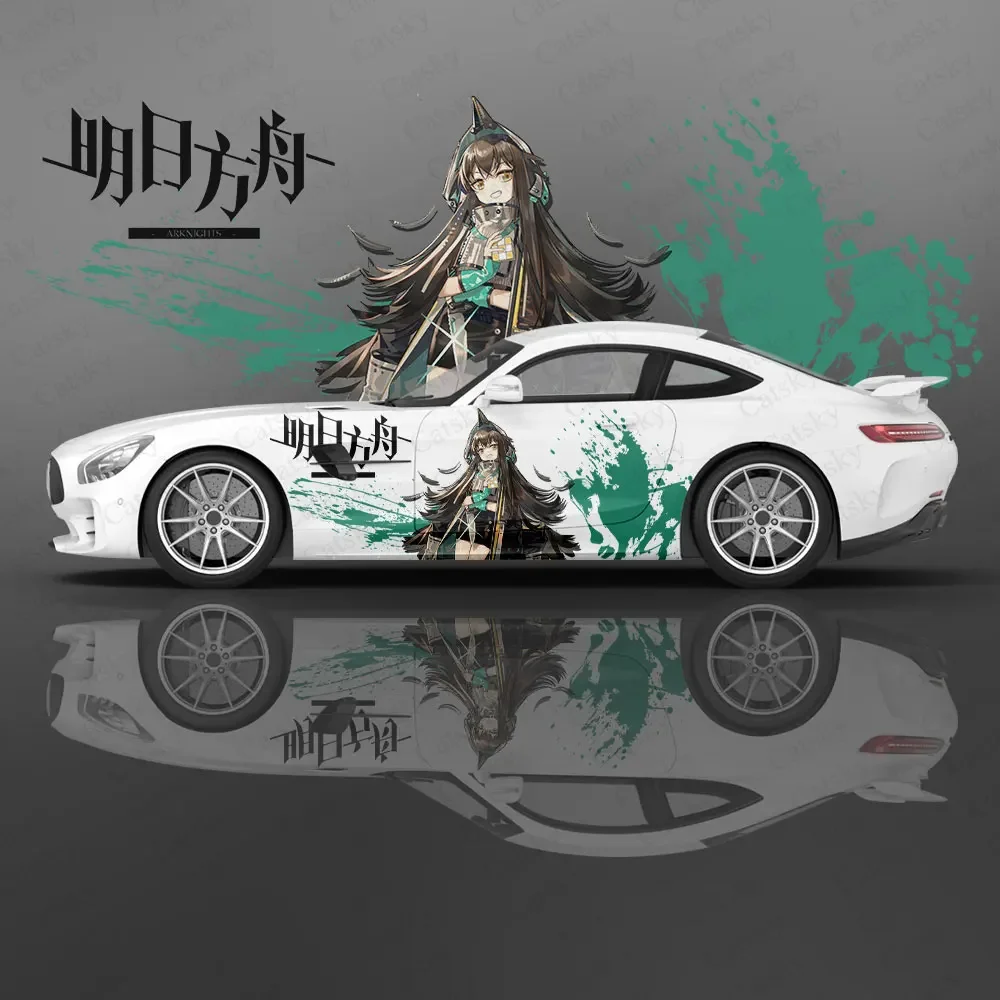 Кафка (arknight) аниме девушка автомобиль наклейка цветок виниловые автомобильные