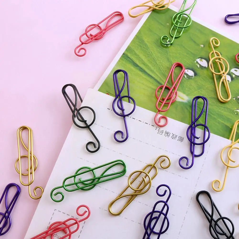 

Music Note Shaped Paper Clips Decorative Gold Decor For Office Gold Stationery Gold Paper Clip Wholesale Paper Clips Kawaii U8r7