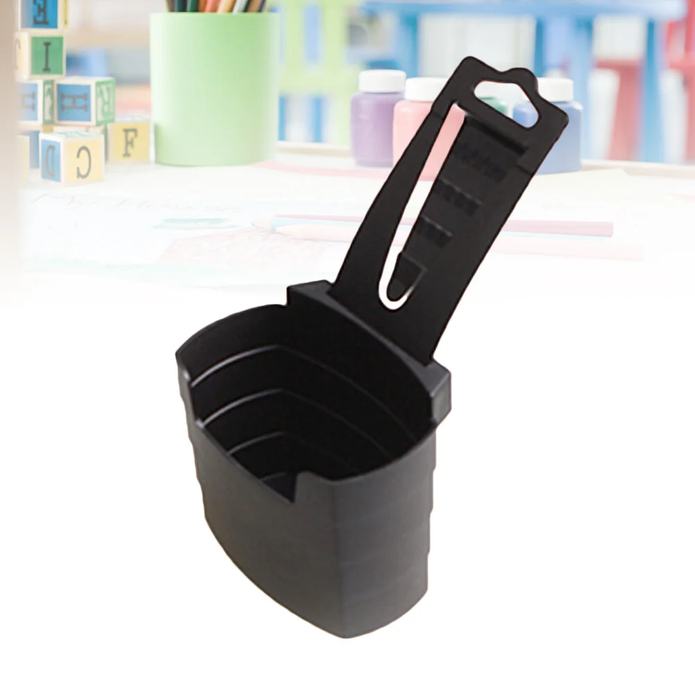 

Universal Car French Fry Holder Multi-Purpose Food Drink Cup Holder Car Sundries Organizer Box (Black)