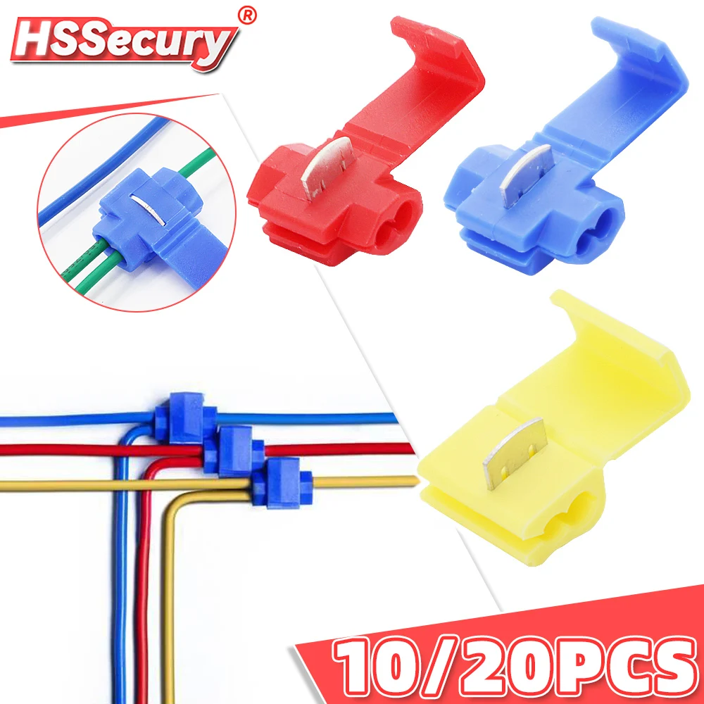 

Соединитель провода кабеля, шотландский замок, быстрый соединитель, обжим клемм, без отключения, без потерь, соединитель