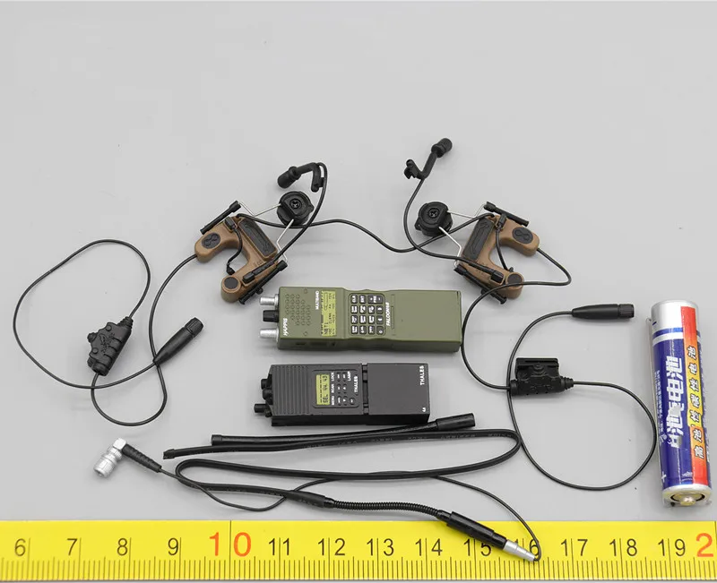 

1/6 Scale 26045A Marine Corps VBSS Earphone and Communication Device Model for 12''Body DIY Accessories