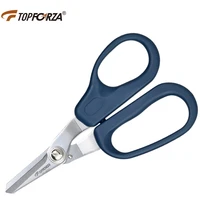 topforza fiber cuter kevlar cutting scissors slip resistant shears stainless steel electrician splice fiber optic cut hand tool