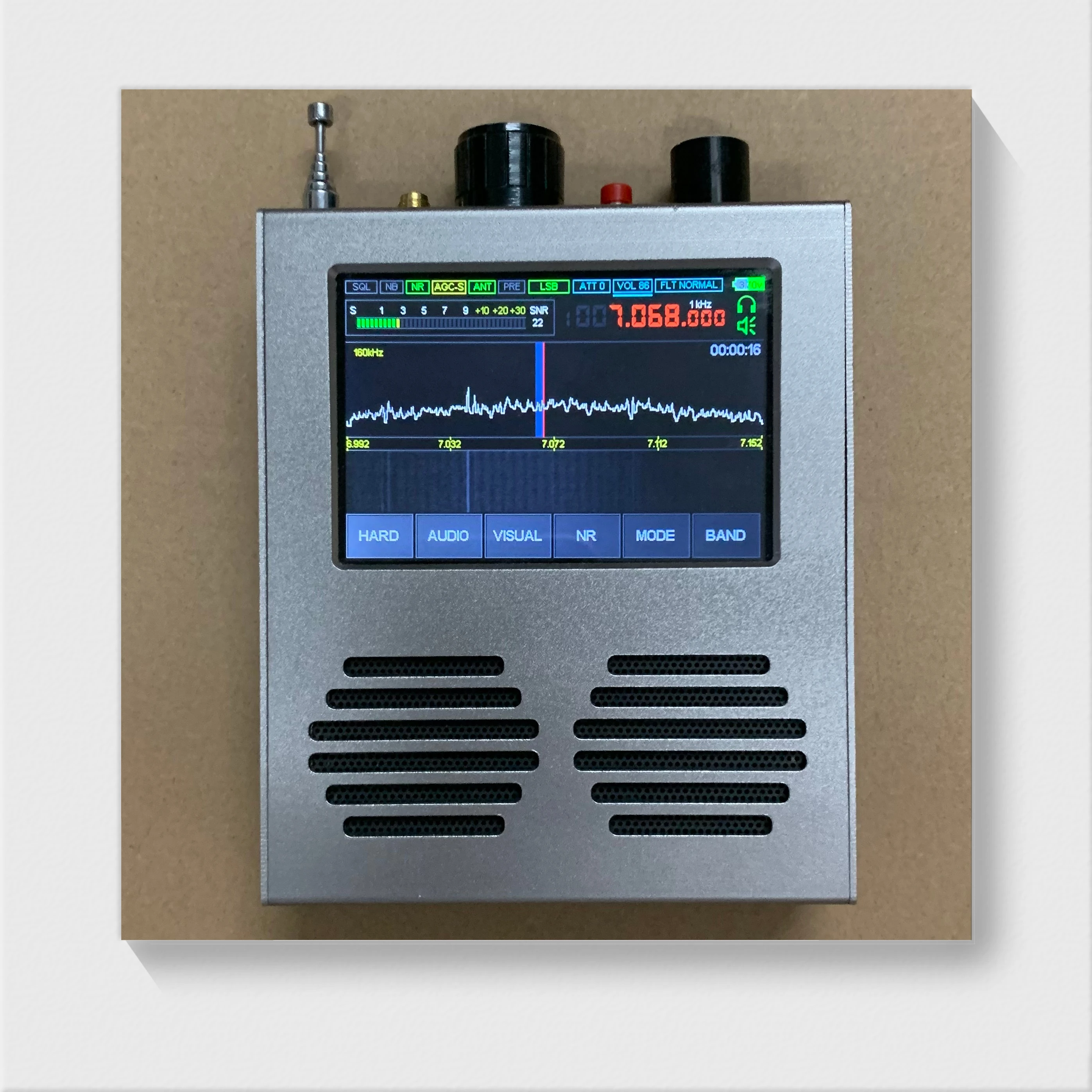 

1,10d 50 кгц-2 ГГц MALAHIT SDR V4 DSP SDR радиоприемник AM/SSB/NFM/WFM с расширительным модулем