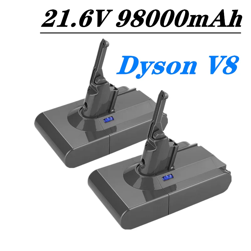 

98000mAh 21.6 V Battery For Dyson V8 Battery For Dyson V8 Absolute/Fluffy/Tier/Li-Ion Vacuum Cleaner Battery