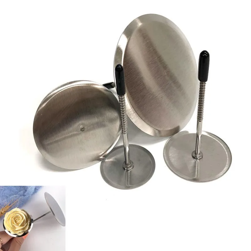 

4Pcs/Set Bakeware Kitchen Supplies Flower Needle DIY Decoration Piping Nail for Cake Tools Stainless Steel Portable Baking Tools