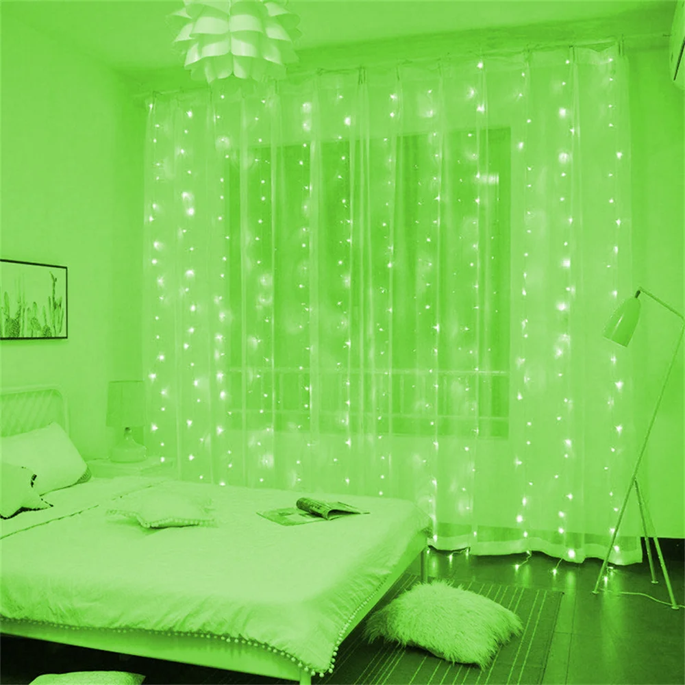 

Светодиодная USB-гирлянда С 8 Режимами Освещения И Пультом Дистанционного Управления Для Декора Свадеб, Спален, Гостиных