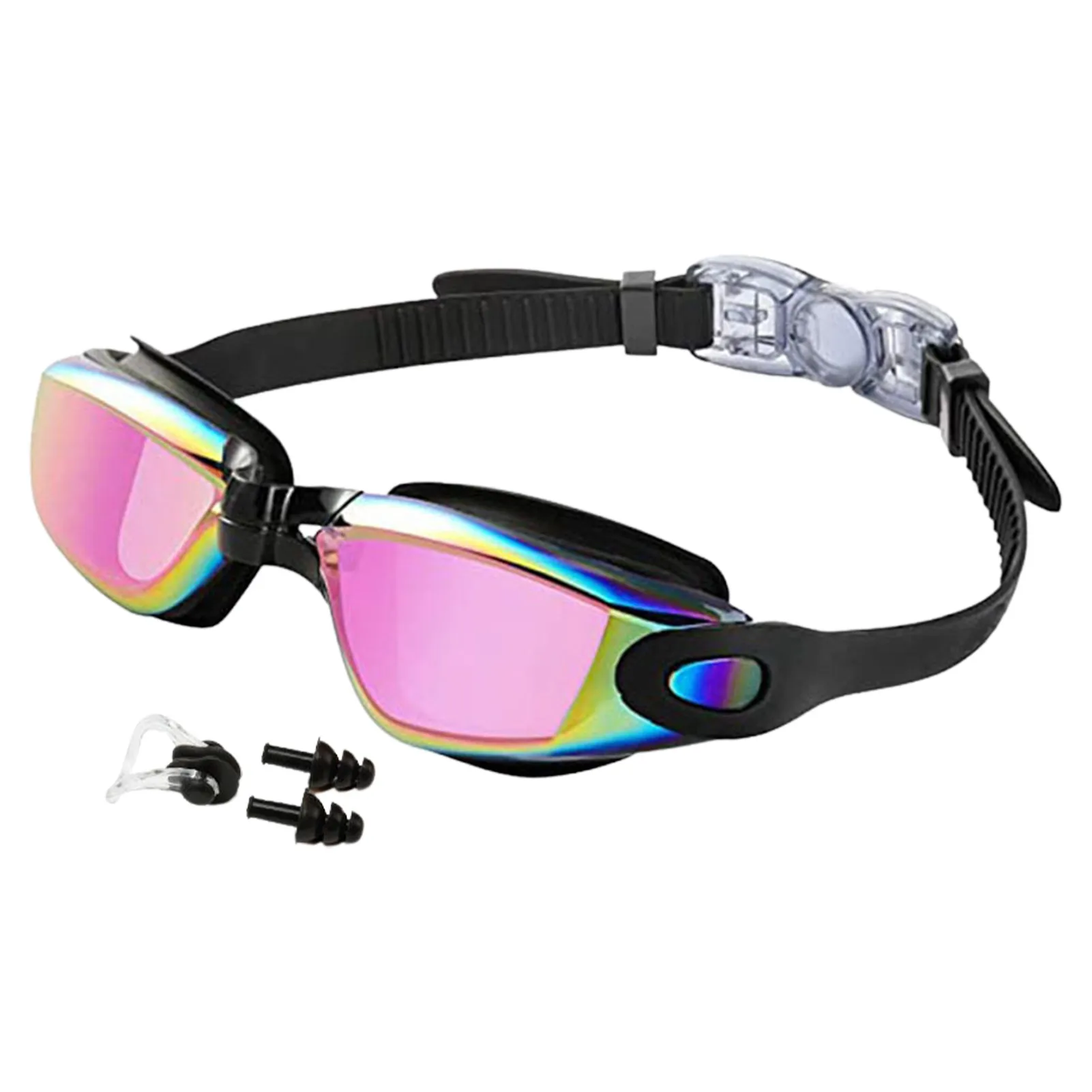 

Anti-Fog Swimming Goggles Protective Multi-Colors Unisex No Leaking Swim Glasses Adjustable & Comfortable Filter Harmful Light