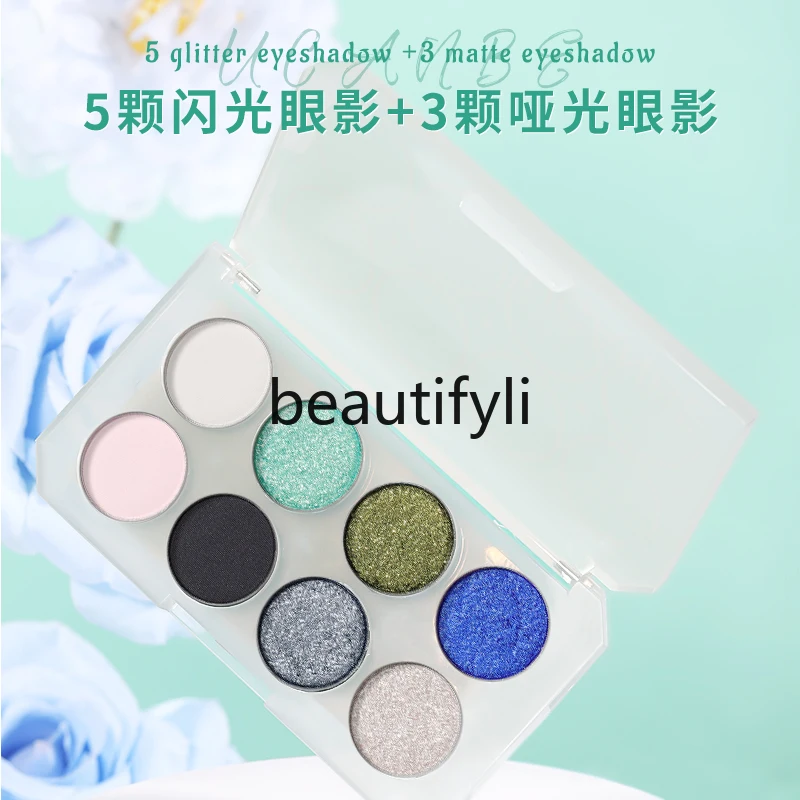 Восьмицветная Бриллиантовая черно-белая серая матовая синяя зеленая