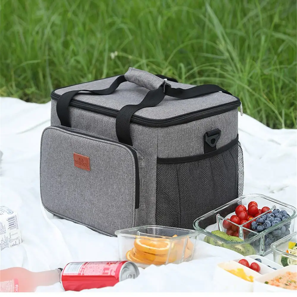 

25L Insulation Bag Cooler Bag With Strap Picnic Bag Sac Isotherme Insulated Bag For Beer Big Meal Container Lunch Bag for Picnic