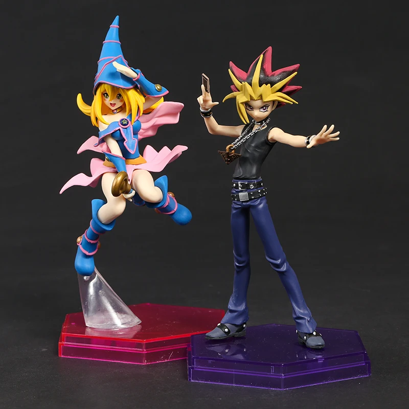 

Yu-Gi-Oh! Duel Monsters Yami Yugi Black Magician Girl Mana PVC Figure Model Toy Collection Doll