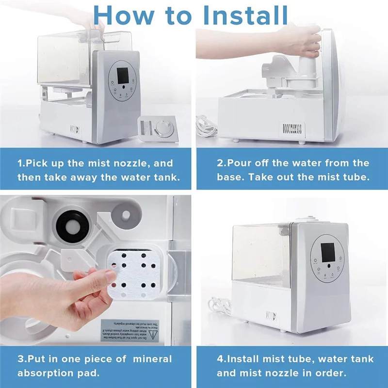 Для увлажнителя Levoit LV600HH подушечка для поглощения минералов 20 упаковок удаления