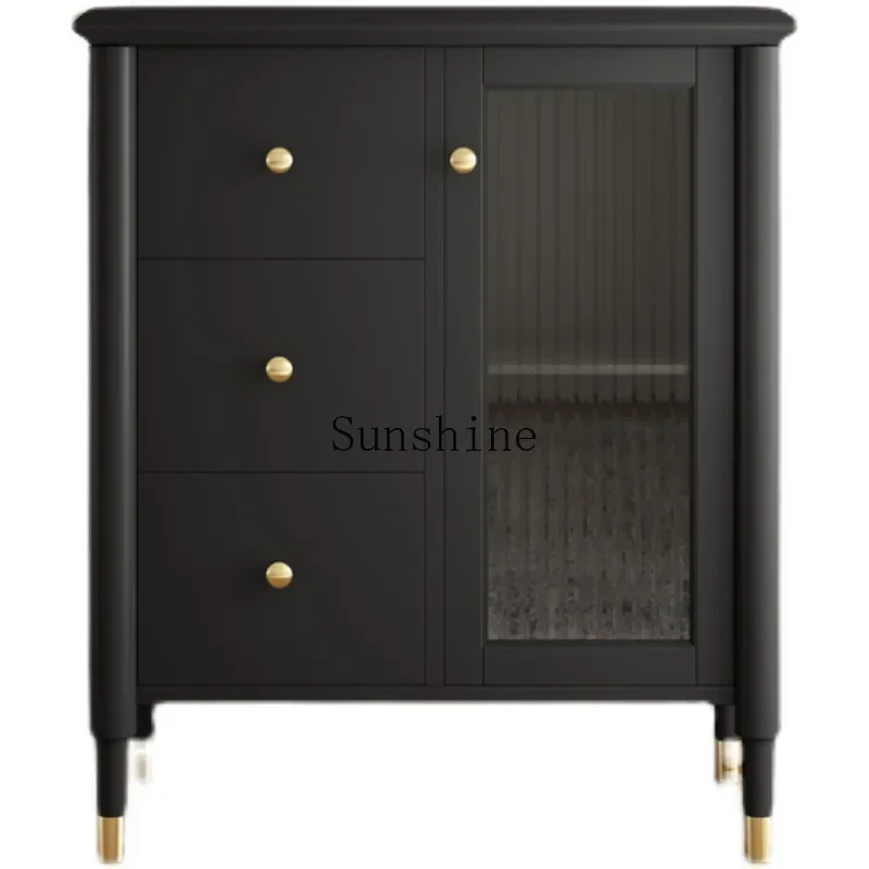 Черный ретро-стеклянный светильник Changhong роскошная скандинавская прикроватная