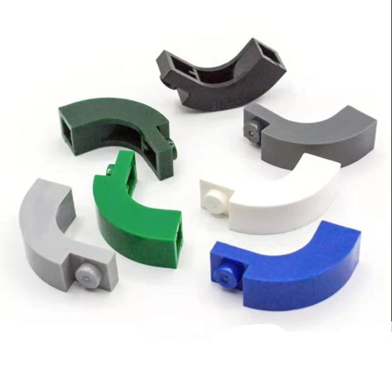 Moc 92903 кирпич Конструктор 1X1X2 в горошек, совместимый с lego 6005 92903