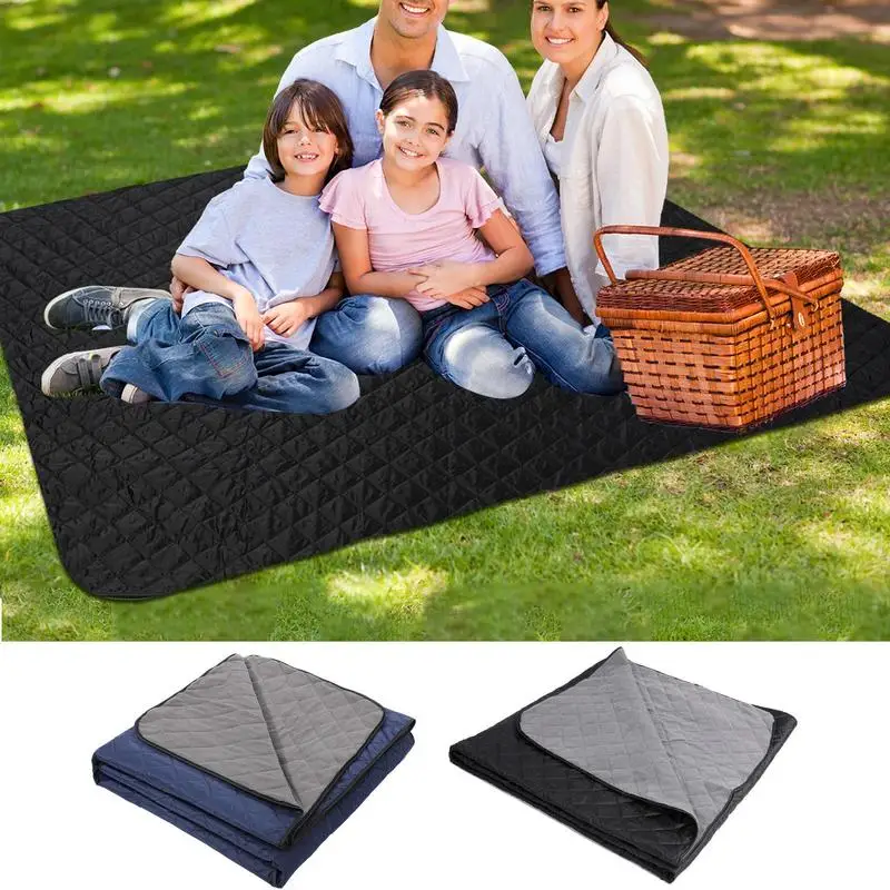 

Beach Blanket Beach Camping Blanket Mat Windproof Beach Mat With A Storage Bag Portable Stadium Blanket For Beach Hiking Sports