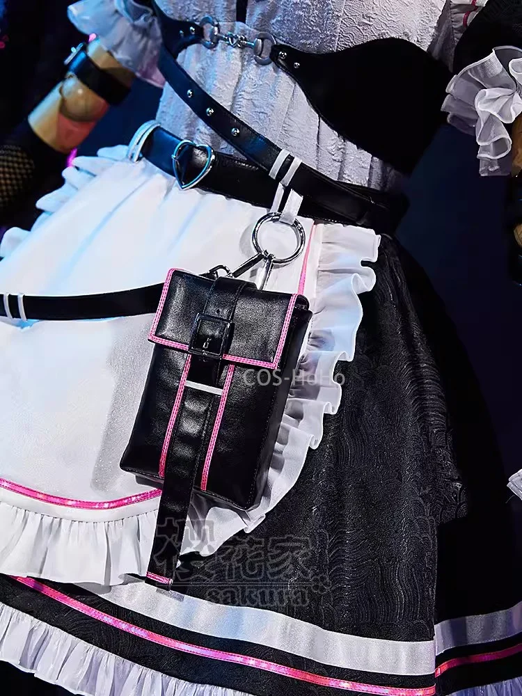 Косплей-хохо аниме Lovelive Tennouji Rina классическое готическое платье горничной