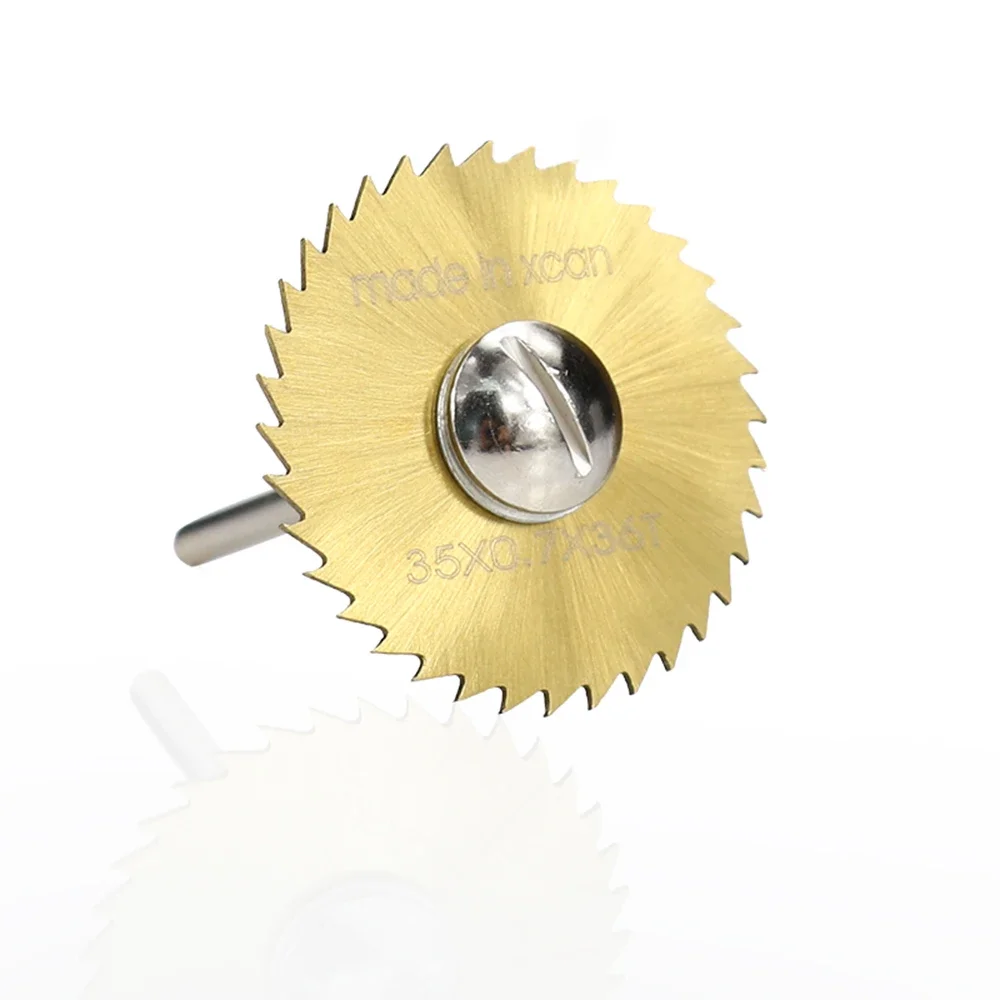 Мини-роторный отрезной диск с титановым покрытием 22/25/30/35/44 мм оправкой 3