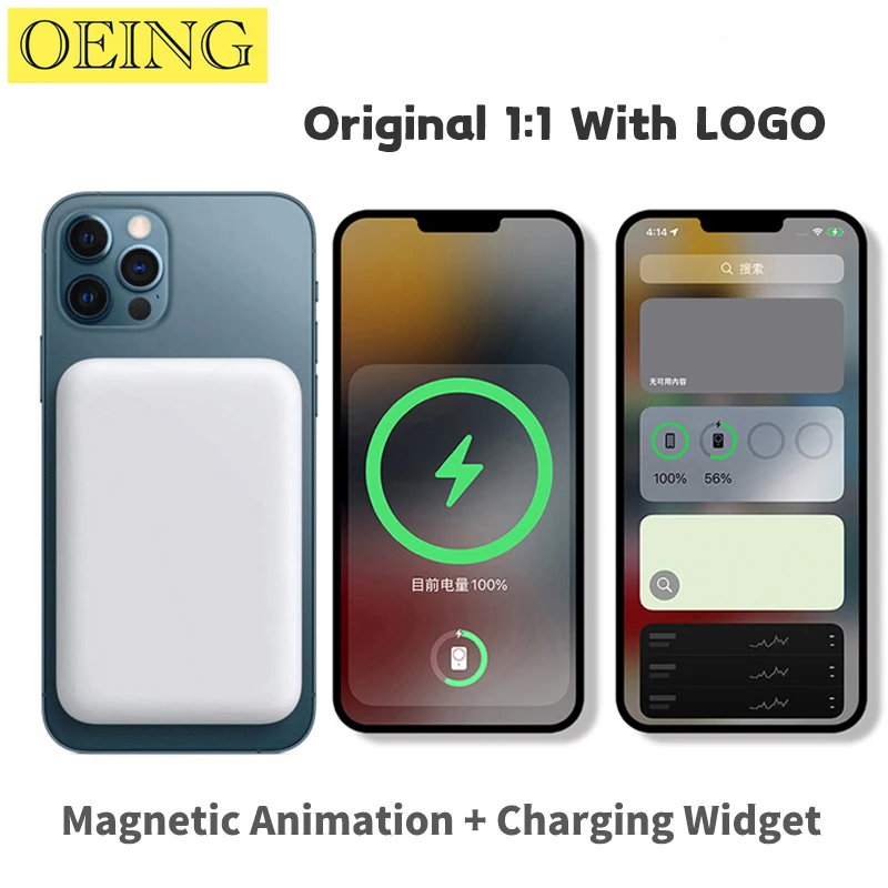 MacSafe Power Bank Original 1:1 With LOGO magsafe powerbank magsafe Battery Magsafe charge MacSafe Power Bank Original 1:1 With LOGO magsafe powerbank magsafe Battery Magsafe charge