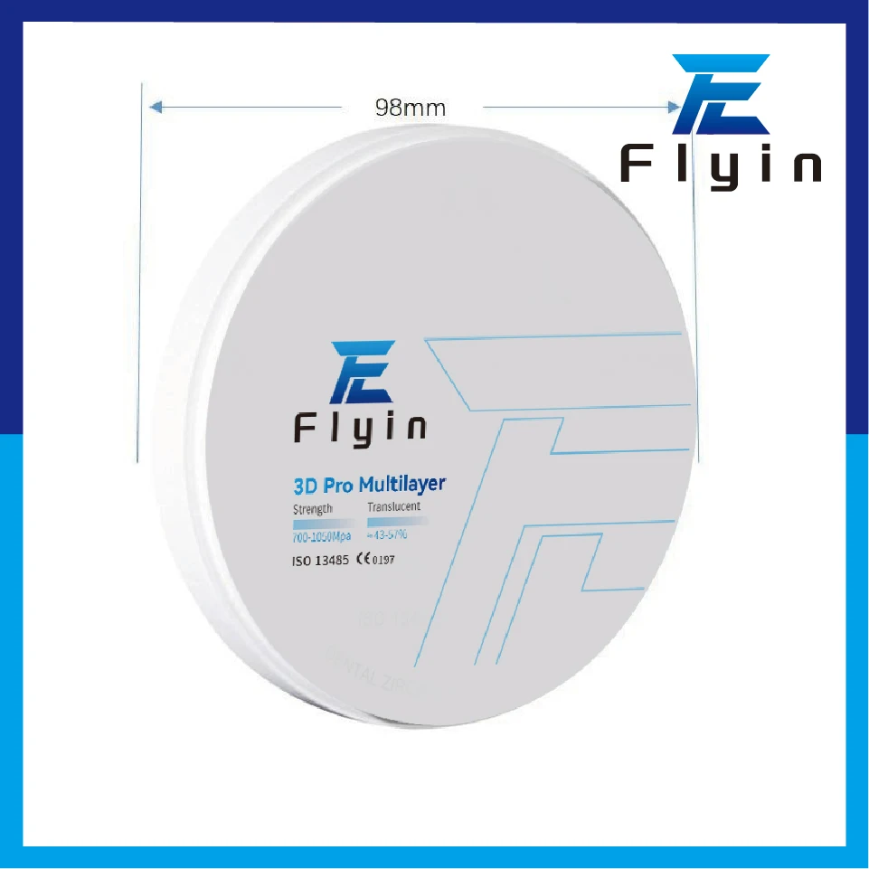 Дисковый циркониевый диск по цене ЕС и США стоматологические имплантаты Flyin CAD CAM