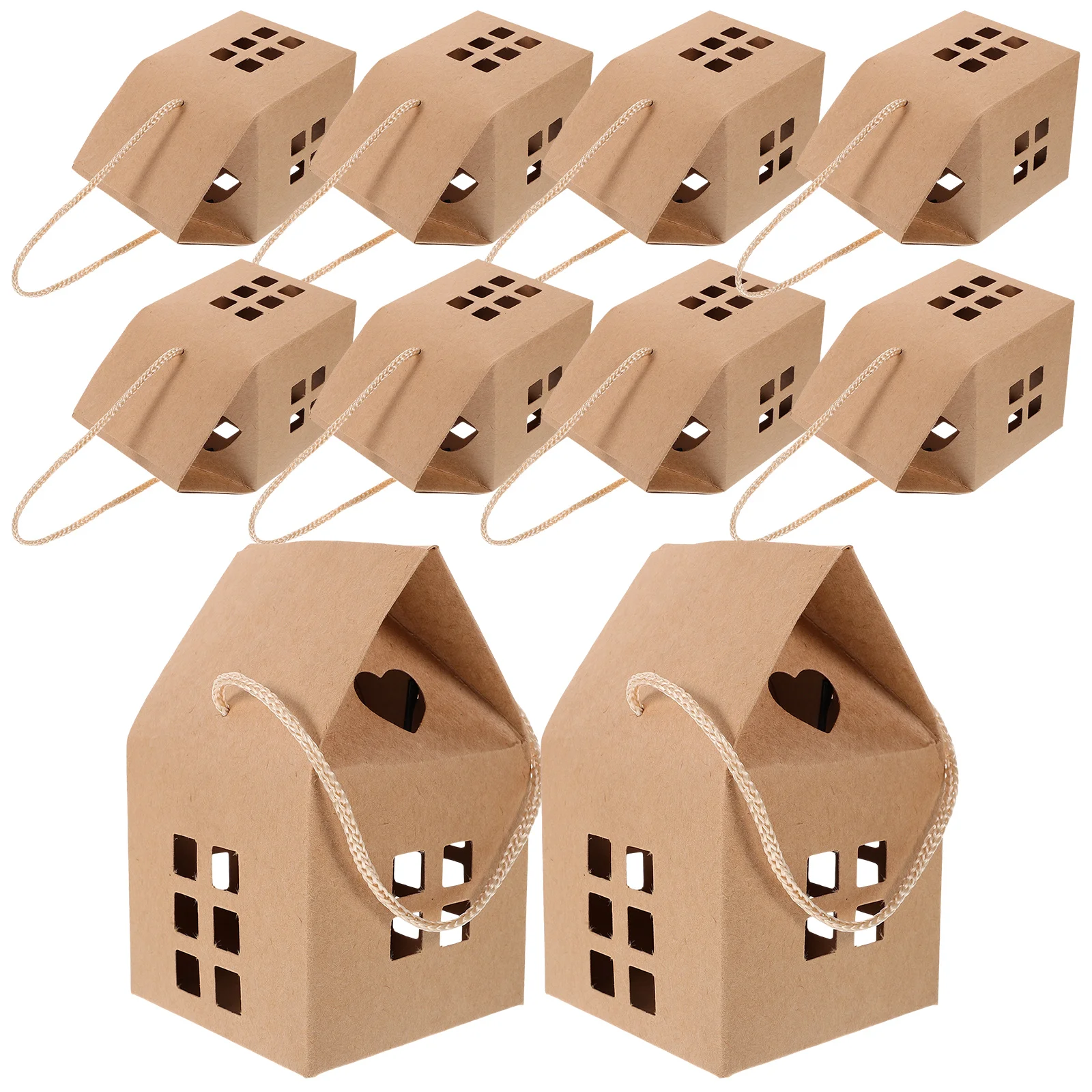 

Party Gift Box Paper Candy Boxes Wedding Favor Candy Box House Shaped Gift Boxes Birthday Event Party Decoration Supplies