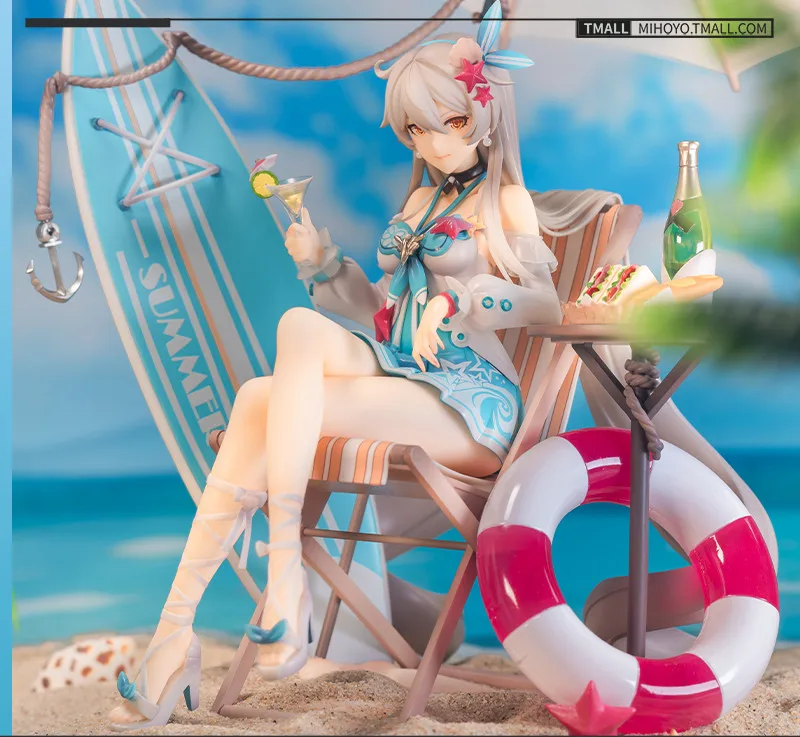 

Экшн-фигурка Honkai Impact 3 киана каслана из аниме по периметру, мультяшный рисунок, модель из ПВХ 1/8, коллекционные предметы, настольные украшени...