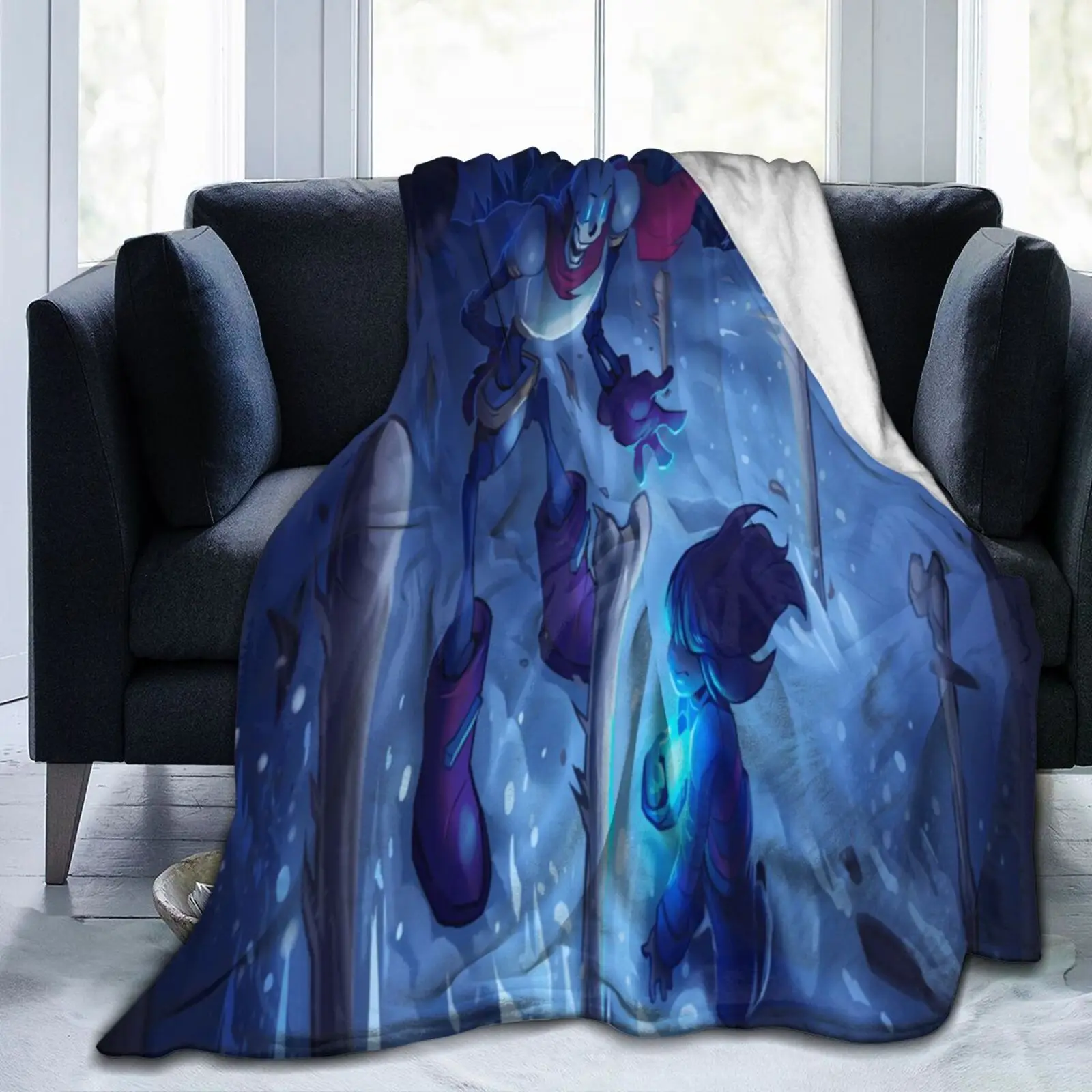 

Плюшевое одеяло с мультяшным принтом Undertale, лучший подарок для детей, Лидер продаж 2021