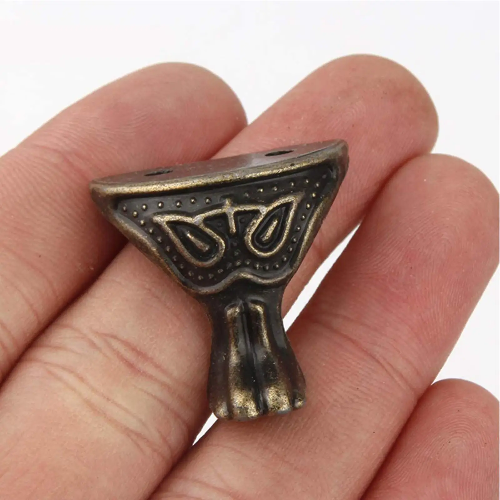 Защита углов для ножек стола и стула из цинкового сплава в стиле ретро античное