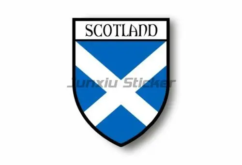 

Sticker Car Motorbike Coat of Arms City Flag Scotland Royal Saint Andrew for Motorcycle Laptop PVC Vinyl Stickers