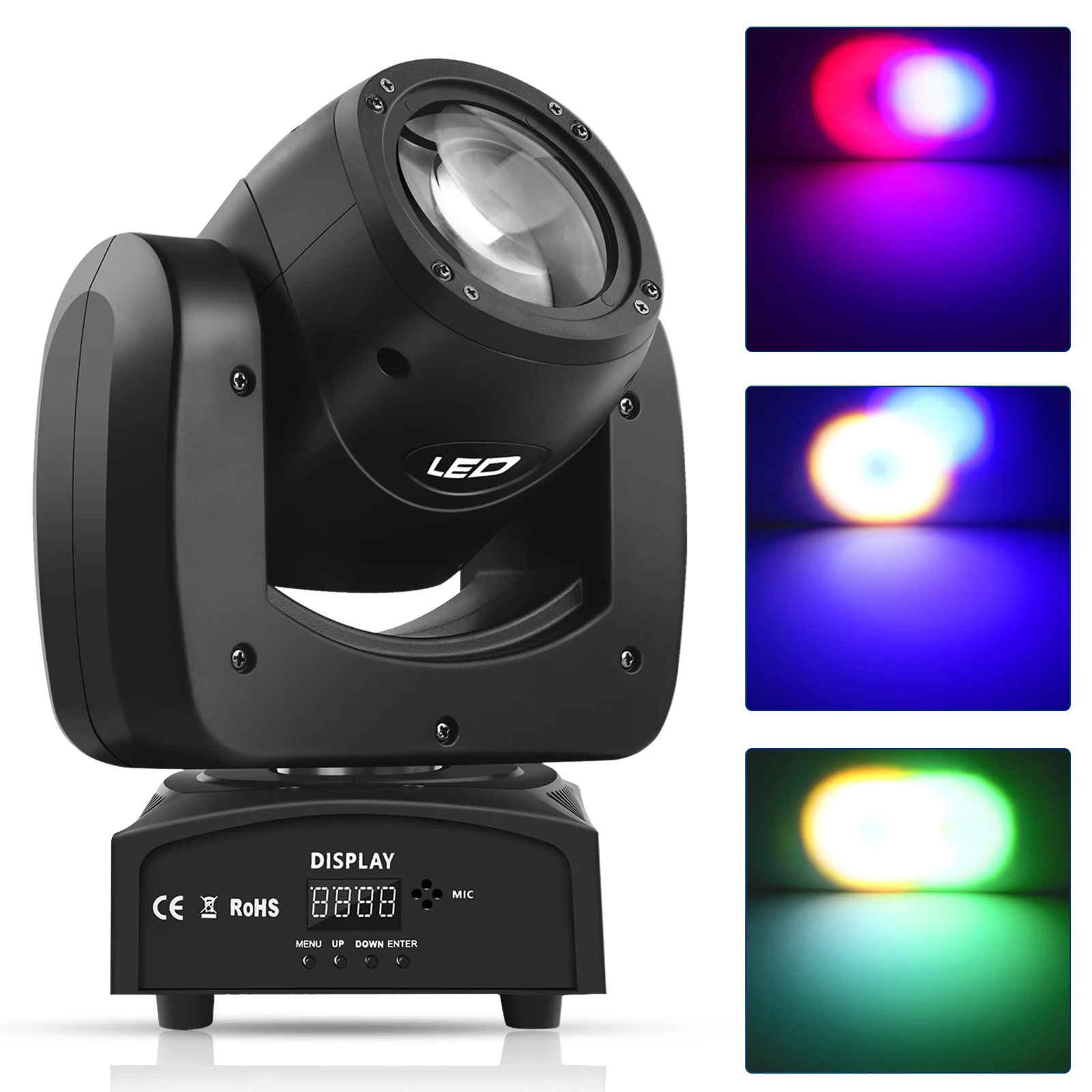 

Яркий Мощный светильник с эффектом RGBW, 90 Вт