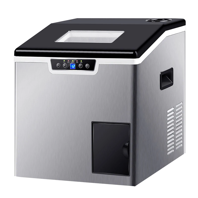 

Ice machine commercial milk tea store 40kg large ice production home automatic integrated machine