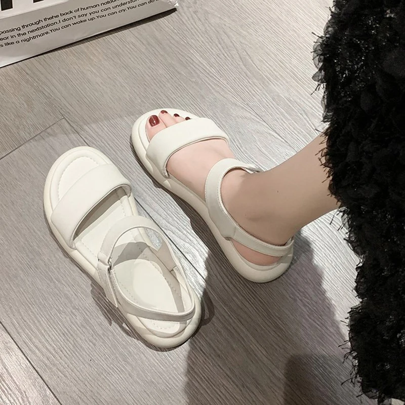 Summer Women's Casual Versatile Anti Slip Soft Sole Beach Sandals