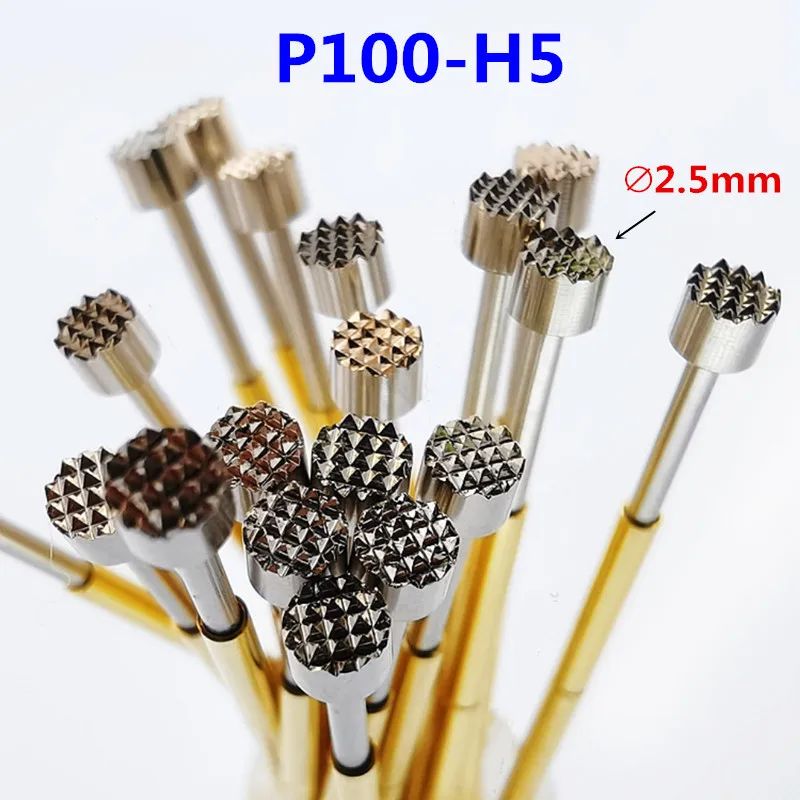 Набор из 100 пружинных тестовых зондов P100-H5  диаметром 2,5 мм