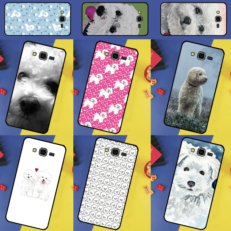 Bichon Frise Dog Puppy Case For Samsung Galaxy A3 A5 A6 A8 J4 J6 Plus A7 A9 J8 2018 J1 J3 J5 J7 2016 2017 Coque