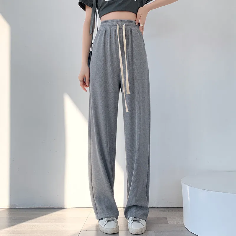 Штаны женские весенне-летние эластичные свободные для бега | Женская одежда