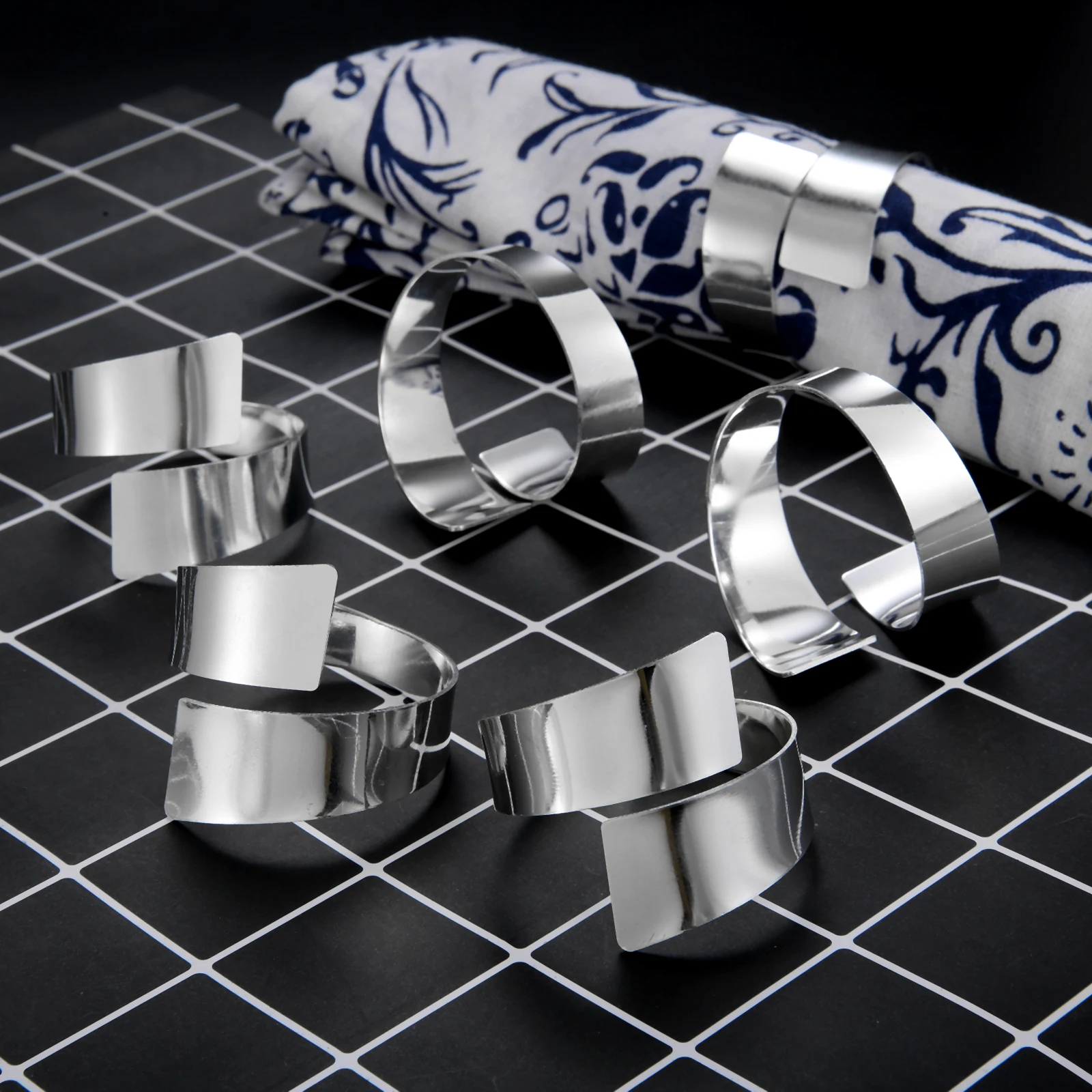 6 шт простой и изящный круглый вырез сделают вас более Современная отельная