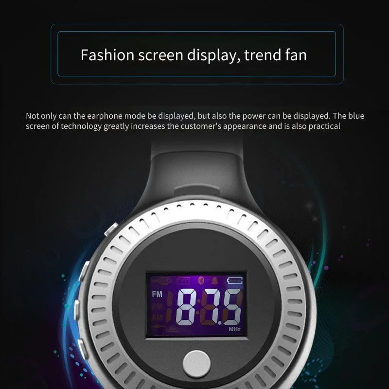 Фото Наушники ZEALOT B19 Bluetooth, полноразмерные, стерео, с глубокими басами, складные, с FM-радио, поддержкой TF-карт и микрофоном №4