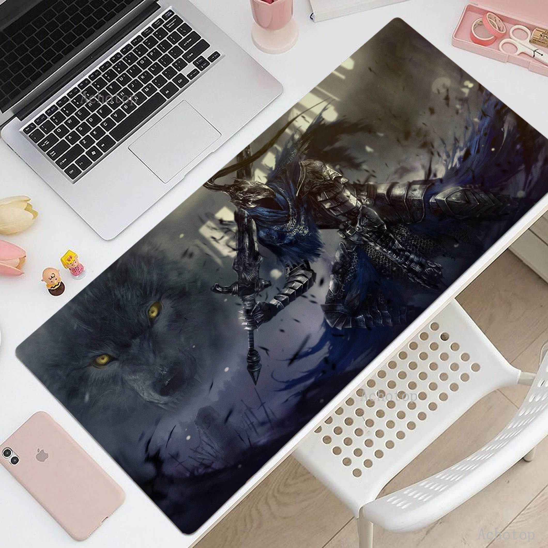 

Dark Souls Gaming Mouse Pad Computer Mousepad Game Desktop Mouse Mat Gamer Accessories Keyboard Pads Anti-slip Rubber Desk Mats