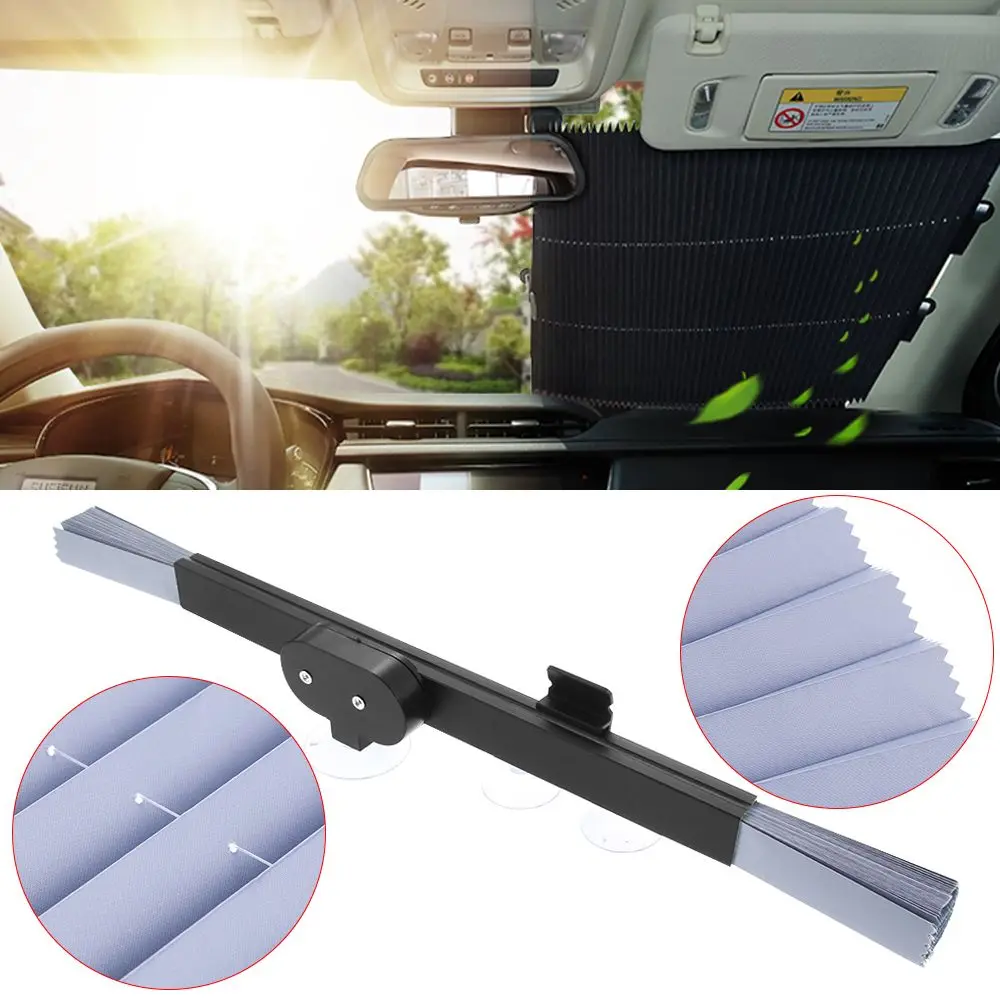

Protect Retractable Curtains 46cm Automobiles Curtain Sun Shade Block Protector Sunshade Cover Car Window Sun Visors