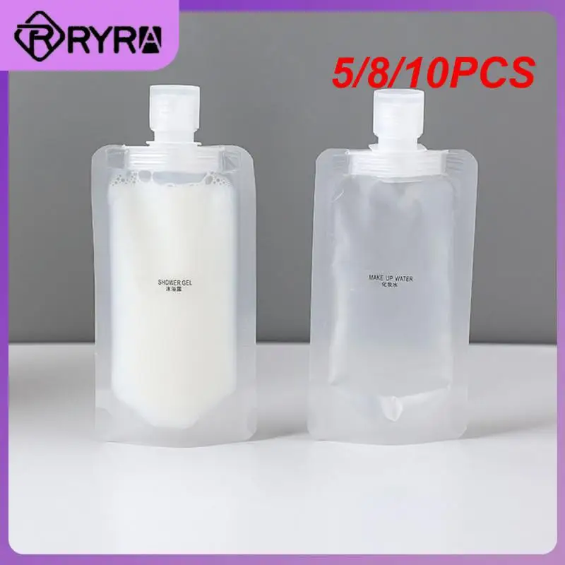 

5/8/10PCS Makeup Bottle Bathroom Water Bottle Camping Storage Bathroom Accessories Organizer Bottle