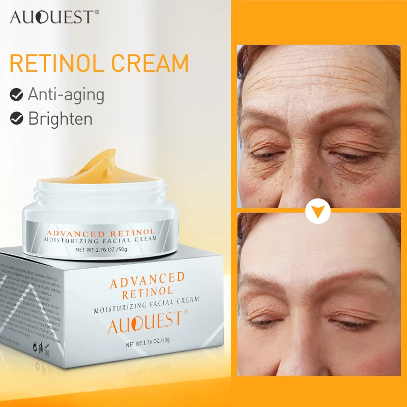 

AuQuest ретинол, средство для ухода за кожей лица, антивозрастной уход, ниацинамид, отбеливание, выцветание, темные пятна, увлажнение, крепкая косметика для лица