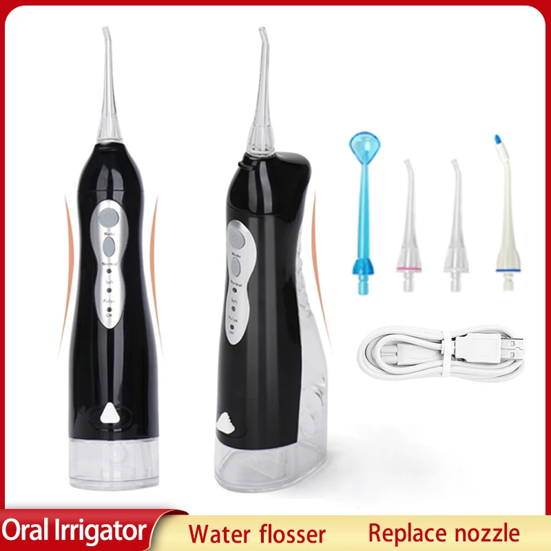 

Портативный ирригатор полости рта Xiaomi Youpin, перезаряжаемый через USB ирригатор для чистки зубов, водонепроницаемый ирригатор для зубов IPX7, новинка 2022