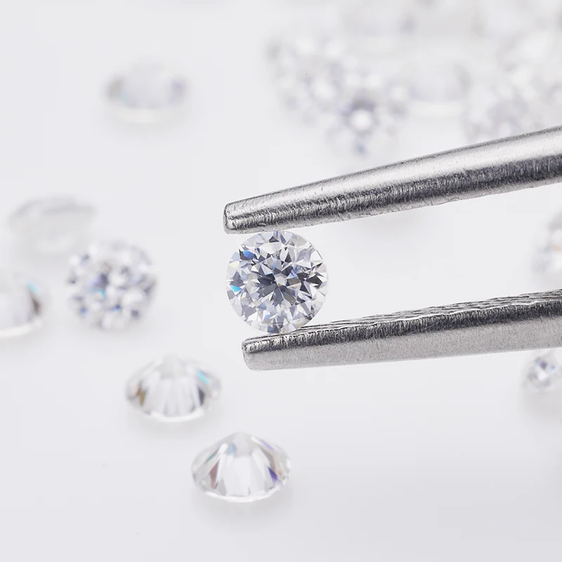 5 карат 0 7 мм ~ 3 крошечный маленький размер муассанит D цвет VVS1 круглый проход GRA