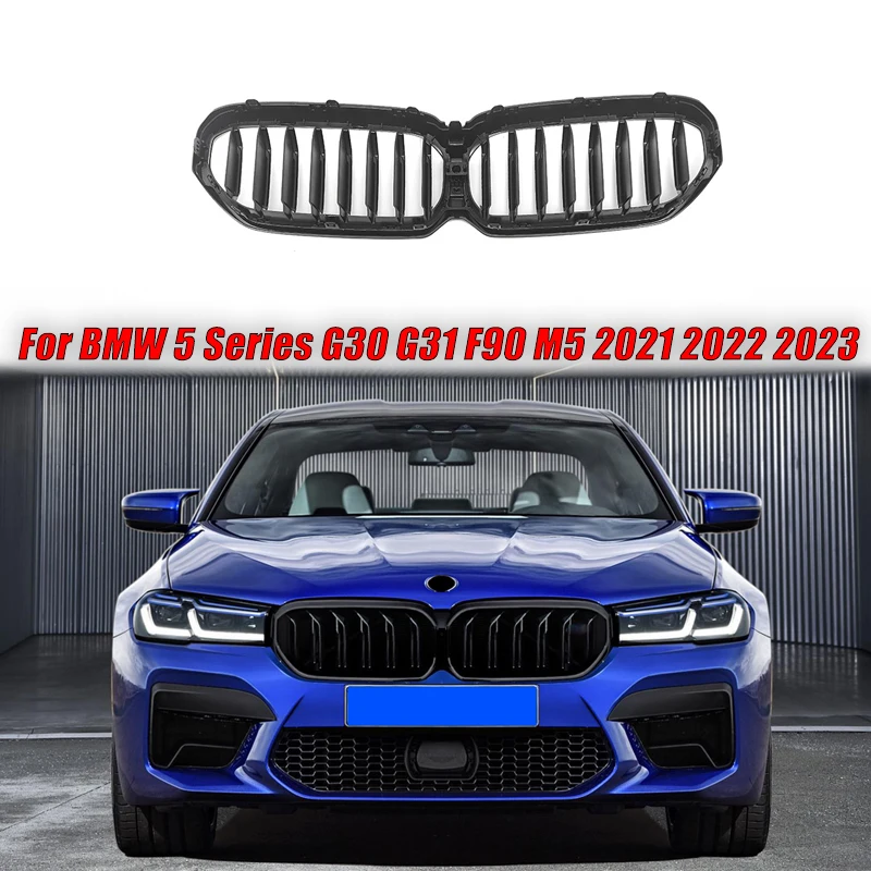 

Передний бампер из АБС-пластика для BMW 5 Series G30 G31 F90 M5 LCI 2021-2023