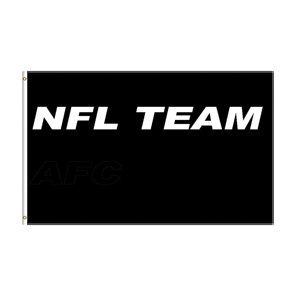 

3x5 Ft NFL Team logo Flag Polyester Printed Football Team Banner For Decor