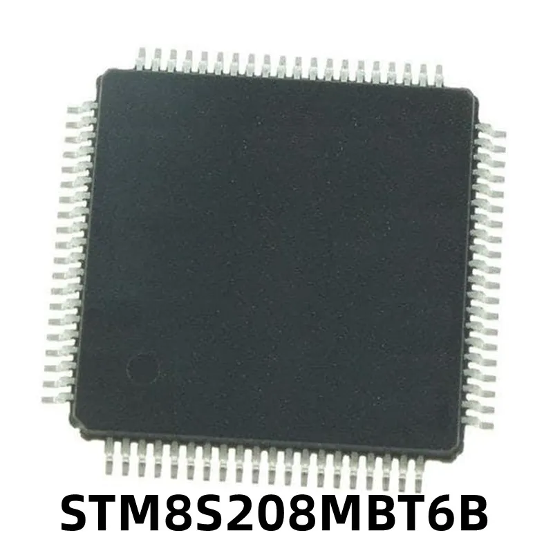 1PCS STM8S208MBT6B STM8S208MB Encapsulated TQFP-80, Single-chip Controller